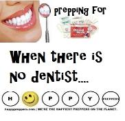 Prepping for when there is no dentist
