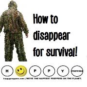 How to disappear for survival