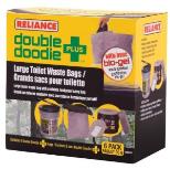 Double Doodie Sanitation bags for Luggable Loo