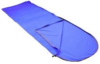 Fleece sleeping bag liner