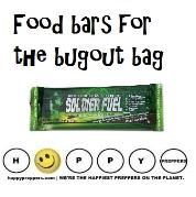 Food bars for the bugout bag