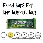 Food bar for the bugout bag.