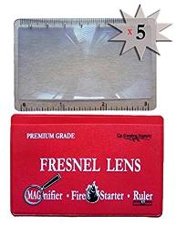 Fresnel lens five pack