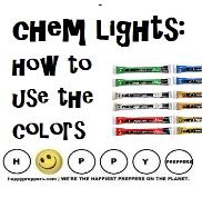 Glow sticks versus chem lights