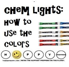 Glow sticks versus chem lights
