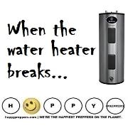 when the water heater breaks