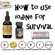 How to use iodine for survival