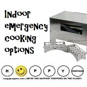 Indoor emergency cooking options