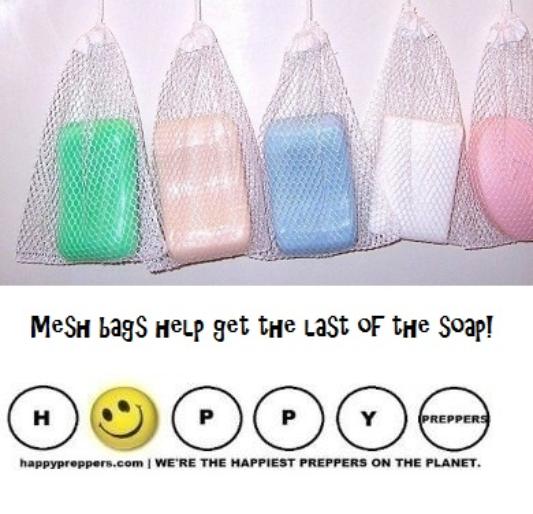 Mesh bags help you make do 