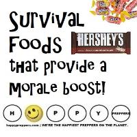Survival Foods that provide a morale boost