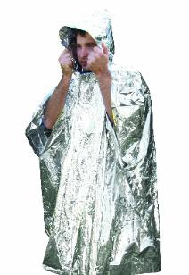 Mylar poncho