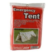 Mylar emergency tent