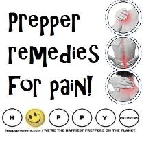 Prepper Remedies for Pain