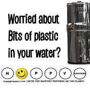 Bits of plastic in your water