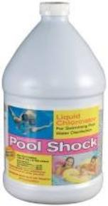 Liquid pool shock