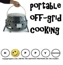 Portable off-grid cooking 