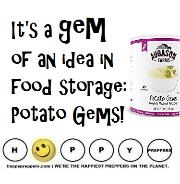 Potato Gems and flakes for instant Mashed potatoes