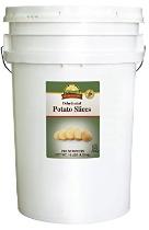 Augason Farms Potato slices bucket