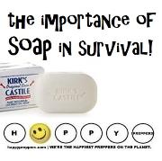 The importance of soap in survival