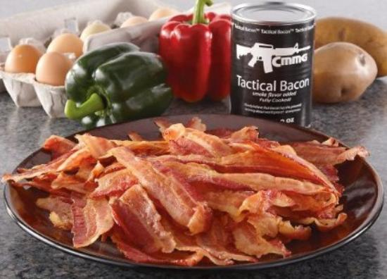 Tactical bacon in a can