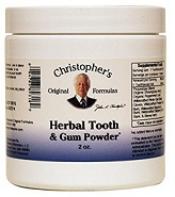 Herbal tooth and gum powder