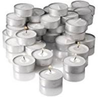50 unscented tea lights
