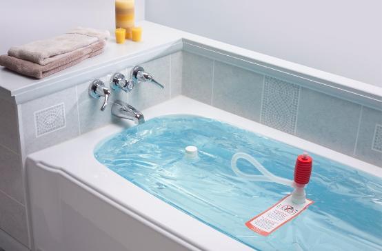 Waterbob bathtub water storage