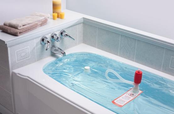 WaterBOB Bathtub Storage Emergency Drinking Water Container, Comes