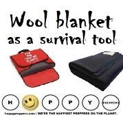 Wool blanket as a survival tool