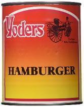 Yoder's canned hamburger